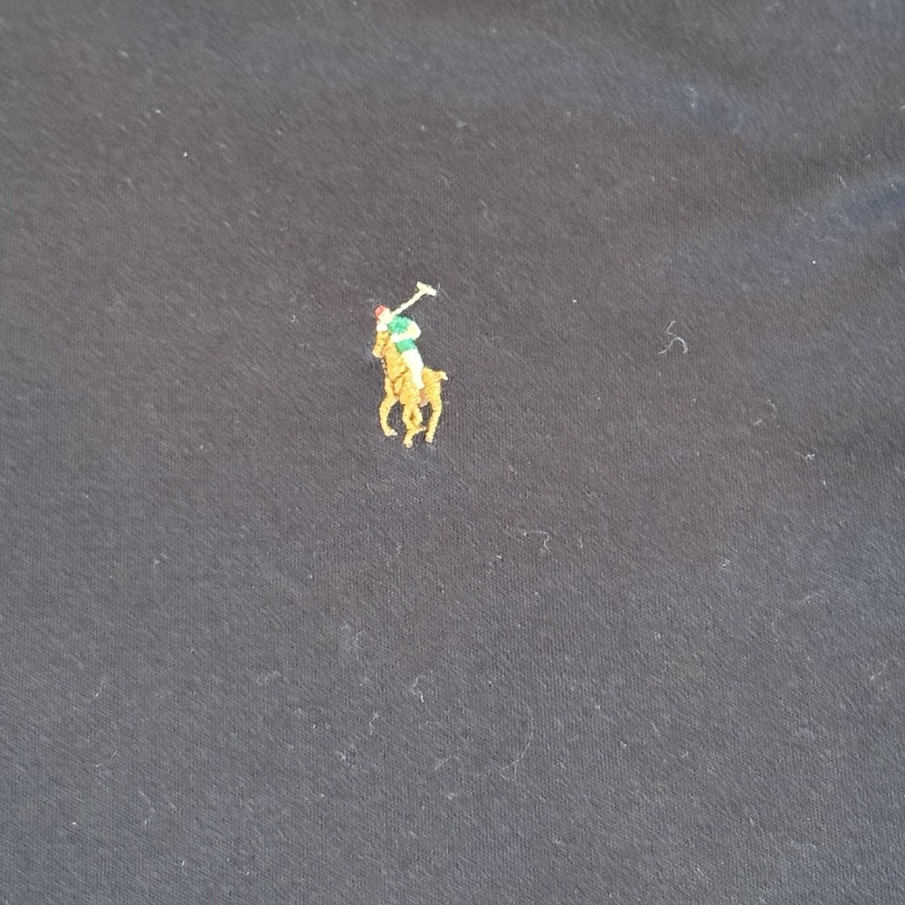 Polo Ralph Lauren Men's Black Polo Pony Logo Golf Soft Cotton Slim Fit Size XXL - Picture 4 of 8
